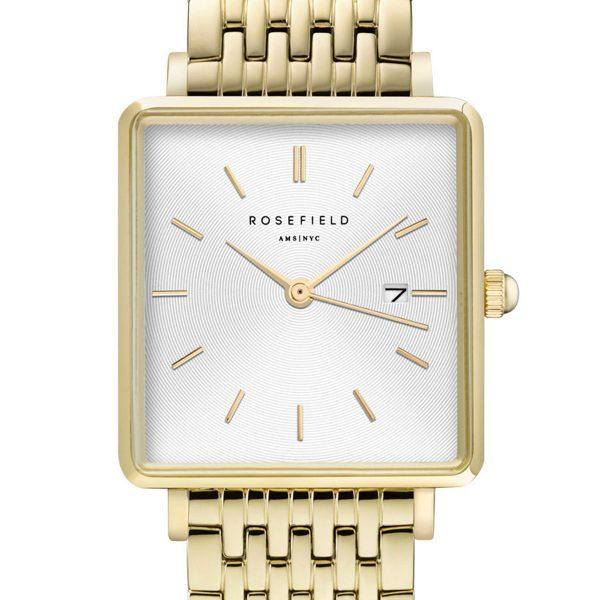 Rosefield Ladie’s The Boxy Gold Stainless Steel Bracelet QWSG-Q09