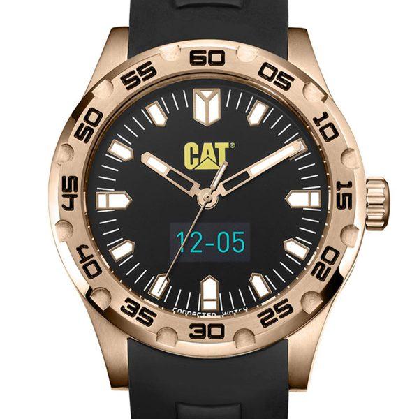 Caterpillar Men’s C-Smart Touchscreen Smartwatch Black Rubber B119521129