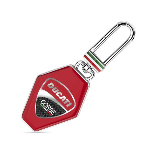 Ducati Tribuna Silver – Black KeyChain DTAGK2138001
